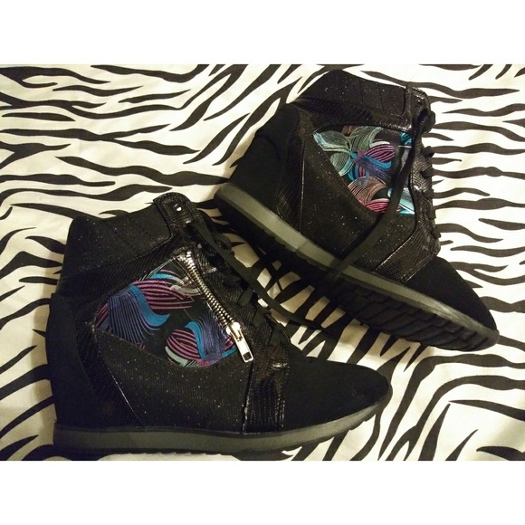 Forever 21 Shoes - Forever Heeled Sneakers